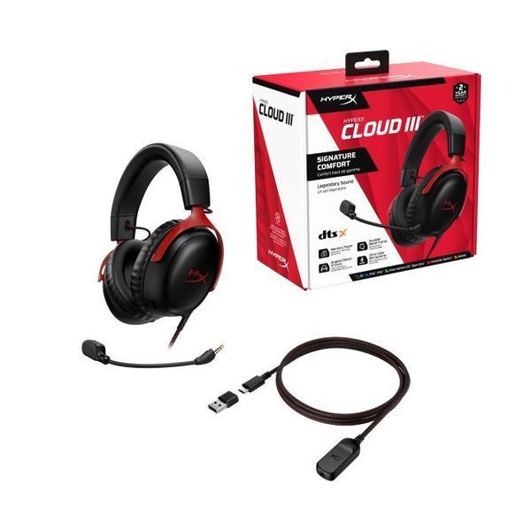 Навушники HyperX Cloud III  727A9AA фото