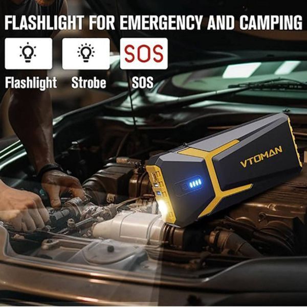 Портативний пусковий пристрій VTOMAN V10 Pro Jump Starter  JS-391 фото
